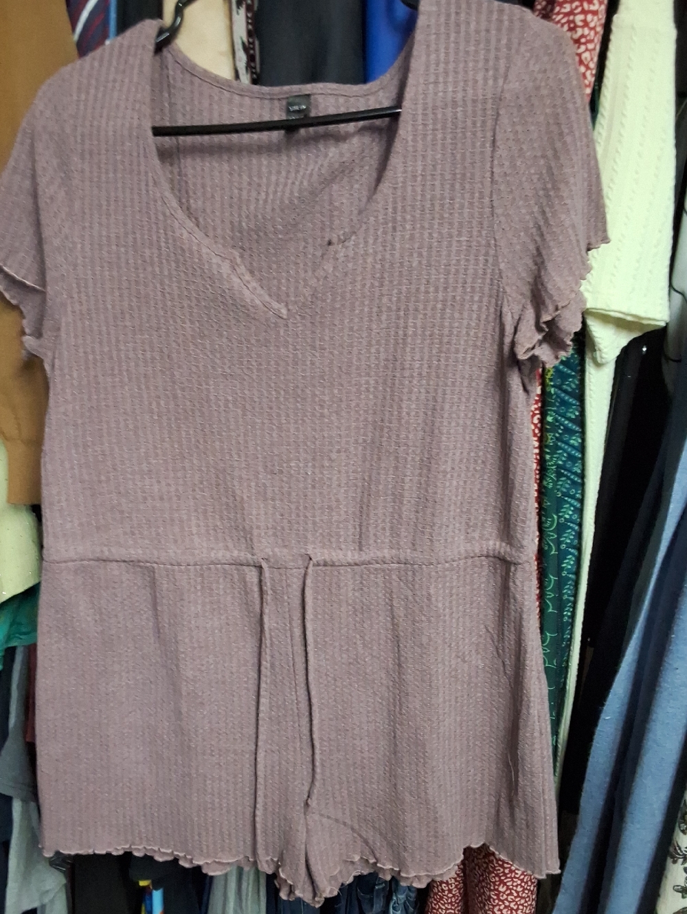 SHEIN RUST ROMPER